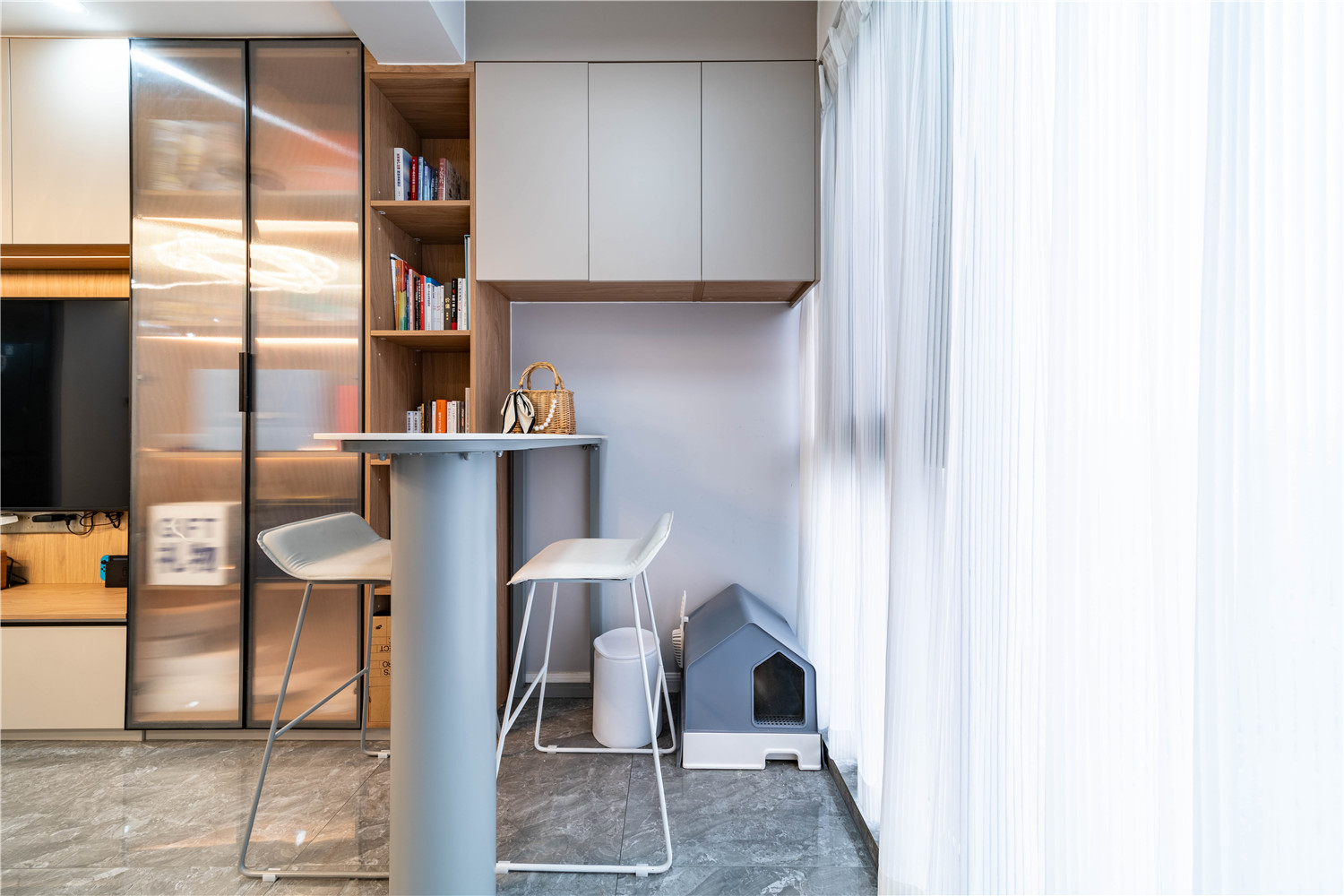 武漢裝修,中城悅城,原木極簡,室內(nèi)設(shè)計