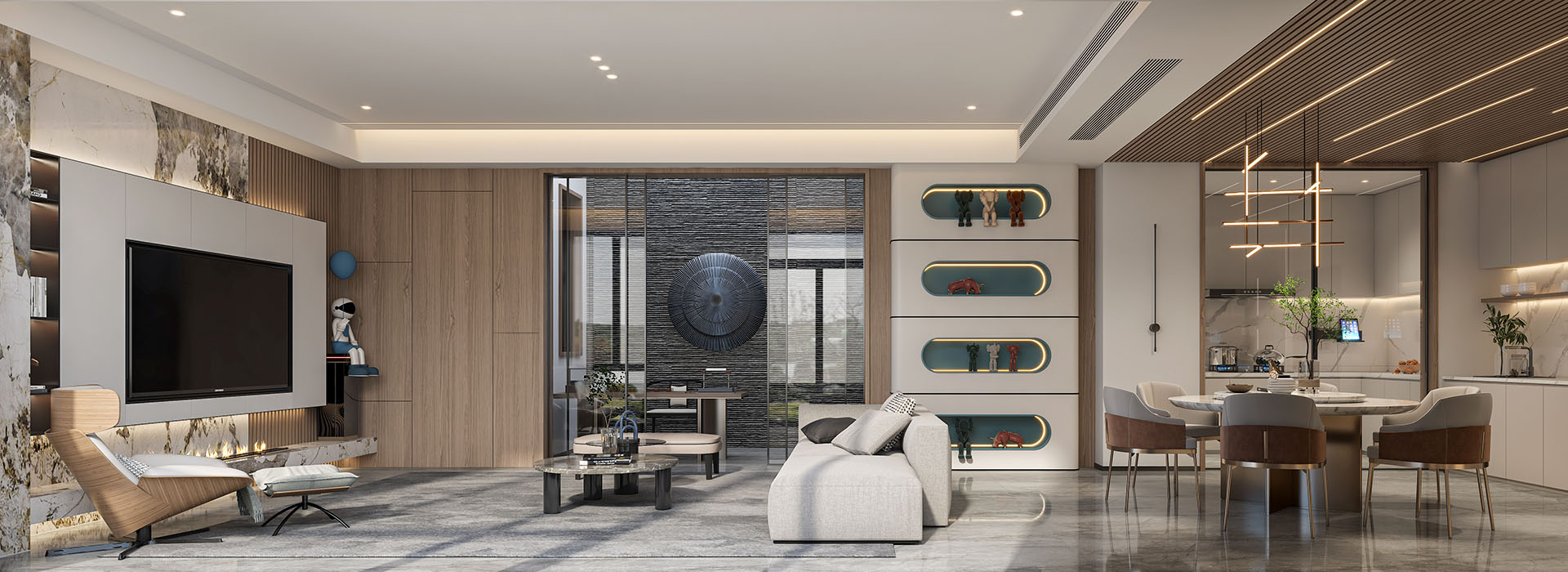 梧桐湖社區230m2現代輕奢