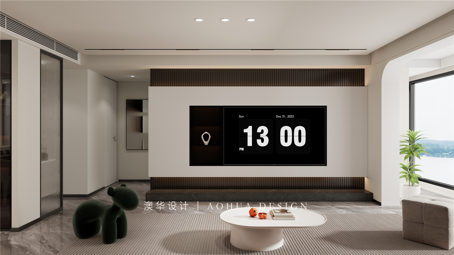 中建壹品瀾灣125㎡現代風