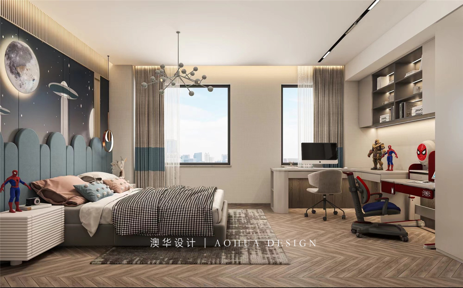 廣電光谷家223㎡現代風