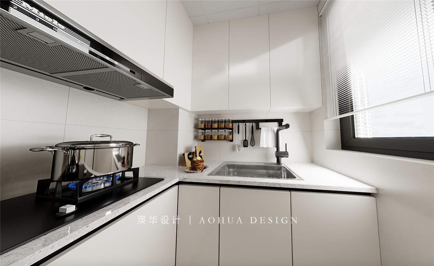 融創(chuàng)玖璽臺(tái)118㎡奶油風(fēng)