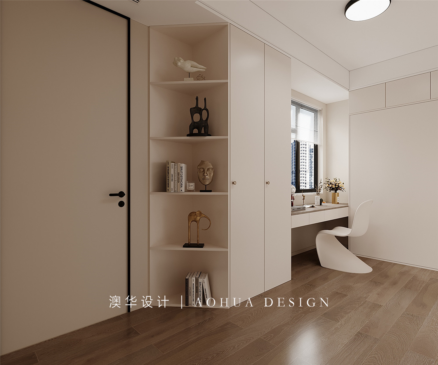 融創(chuàng)玖璽臺(tái)118㎡奶油風(fēng)