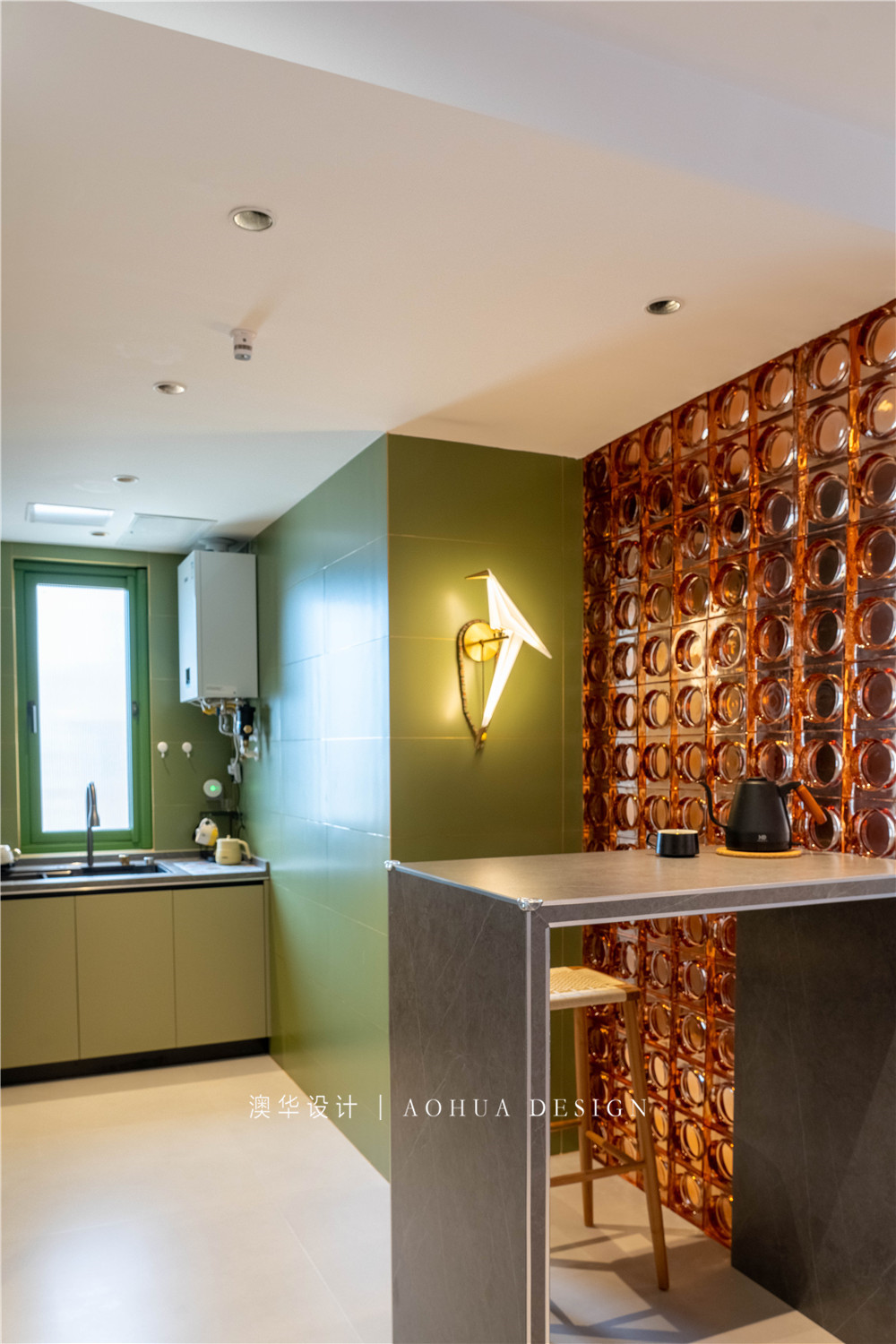 萬科翡翠國際140㎡現代中式混搭