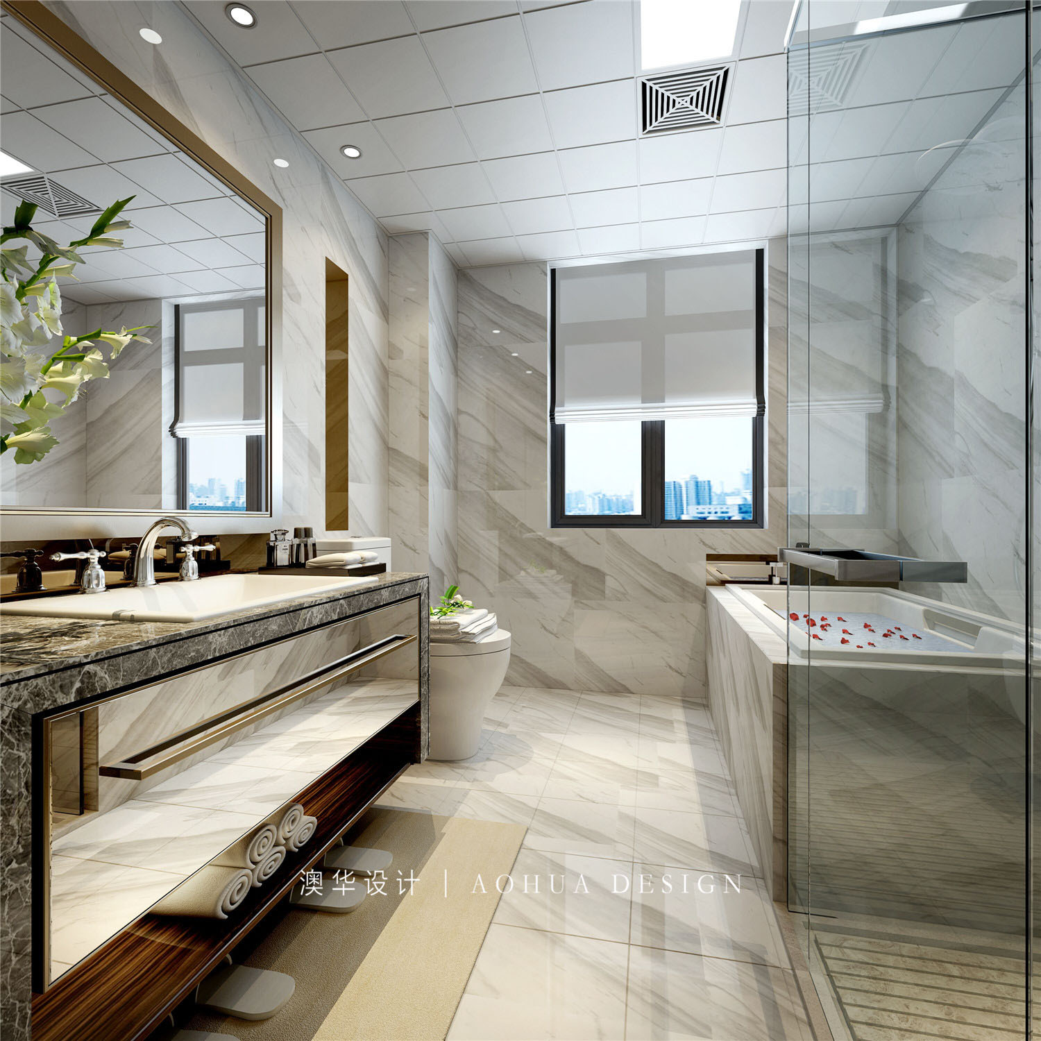 菱角湖壹號220㎡現代風