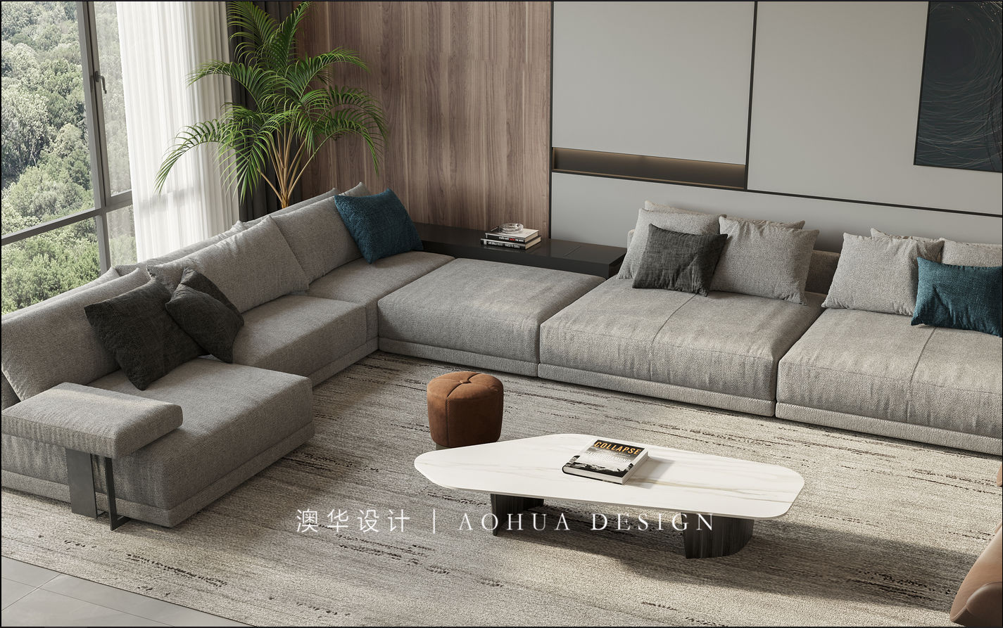 金湖聽語146㎡現代風