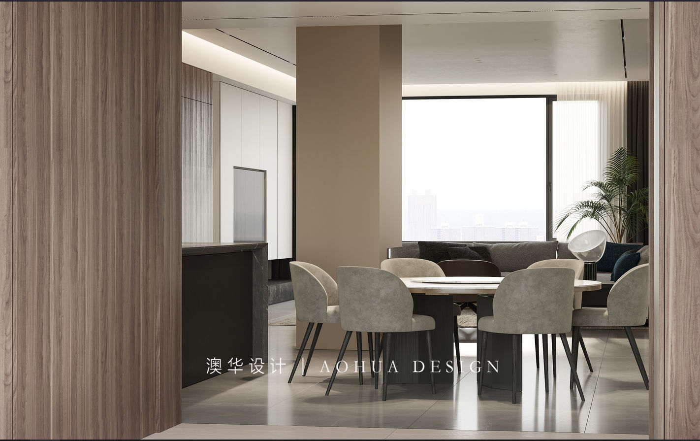 金湖聽語146㎡現代風