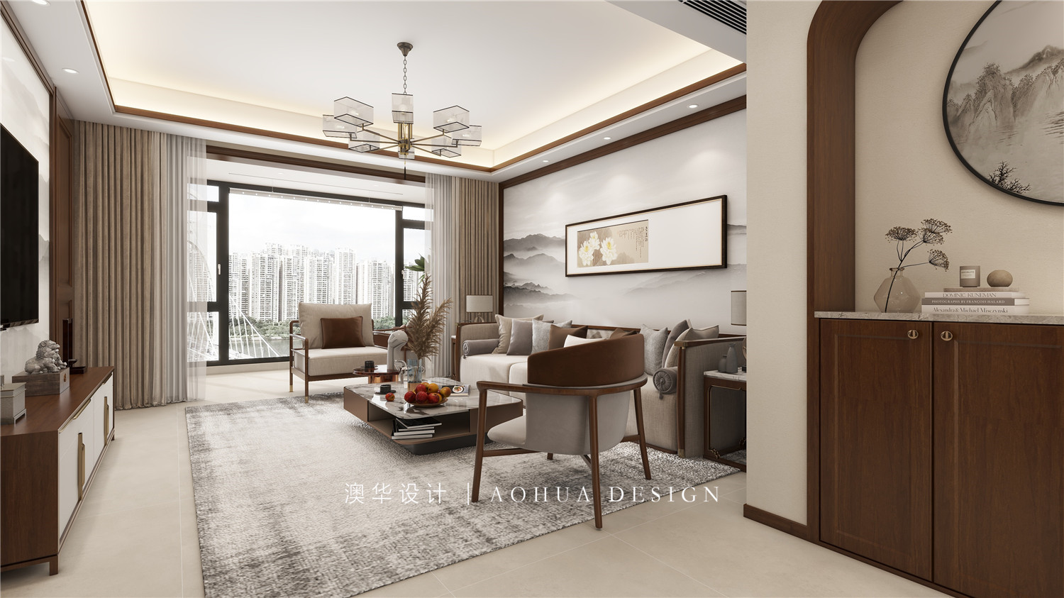 首地云夢臺168㎡新中式