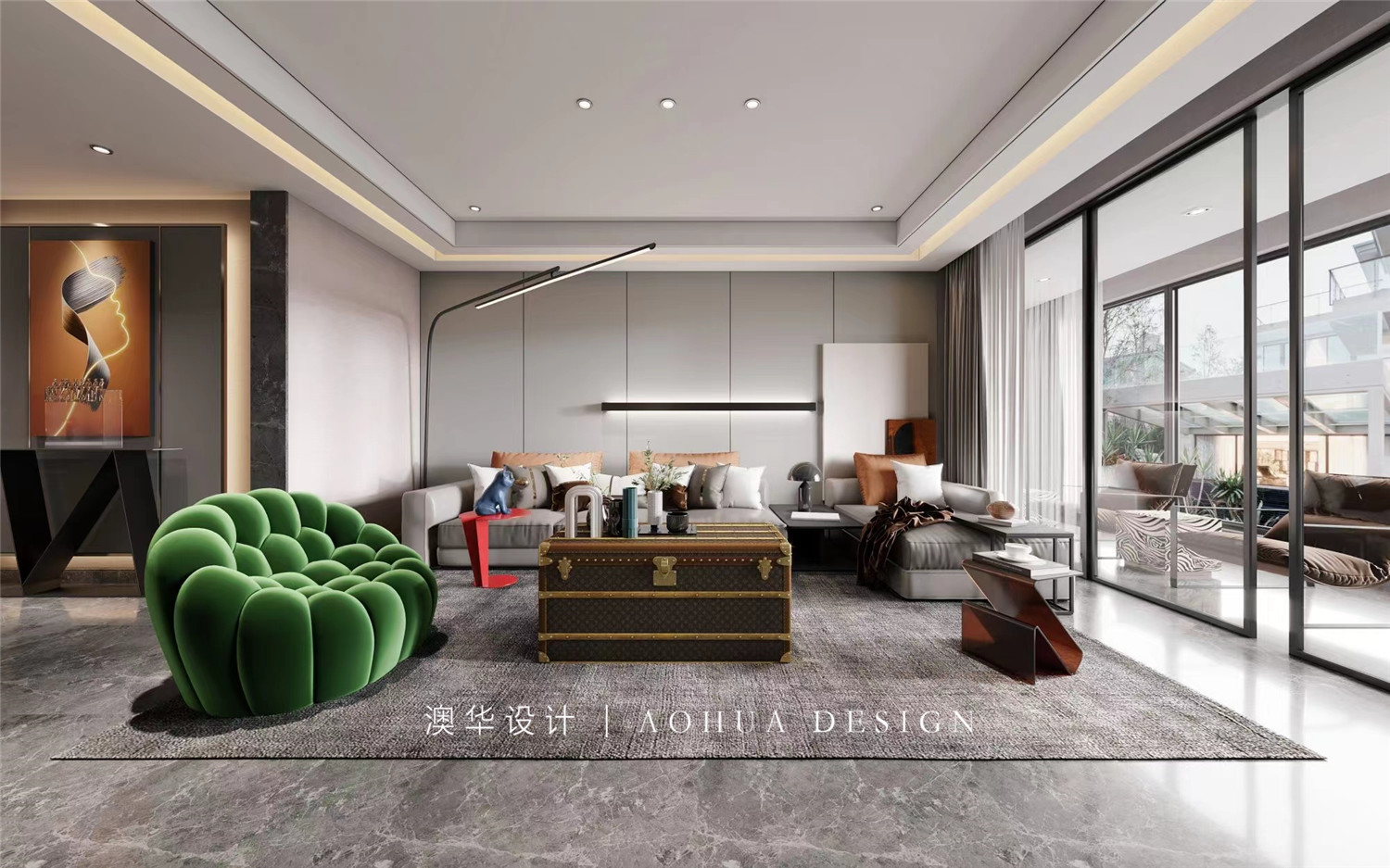 融創壹號院235㎡意式輕奢