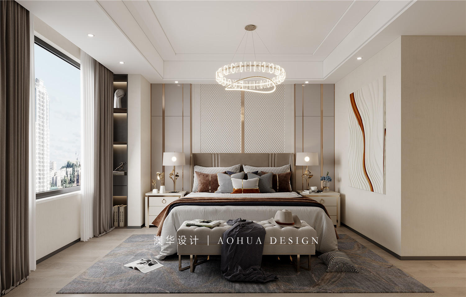 聯投江南岸170㎡輕奢風