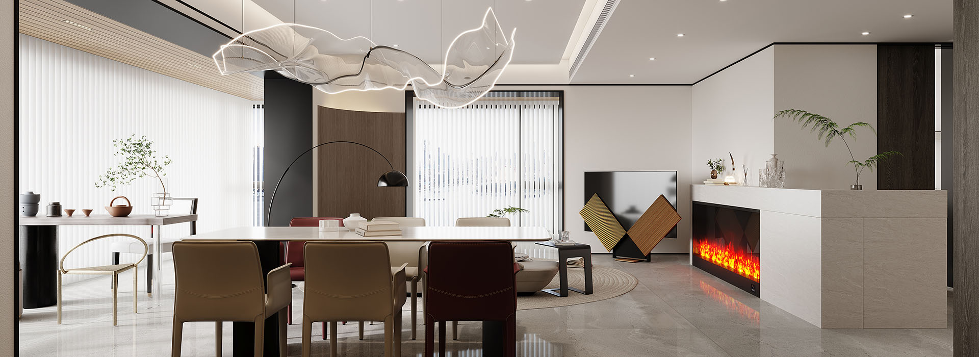 長江中心230㎡輕奢風(fēng)