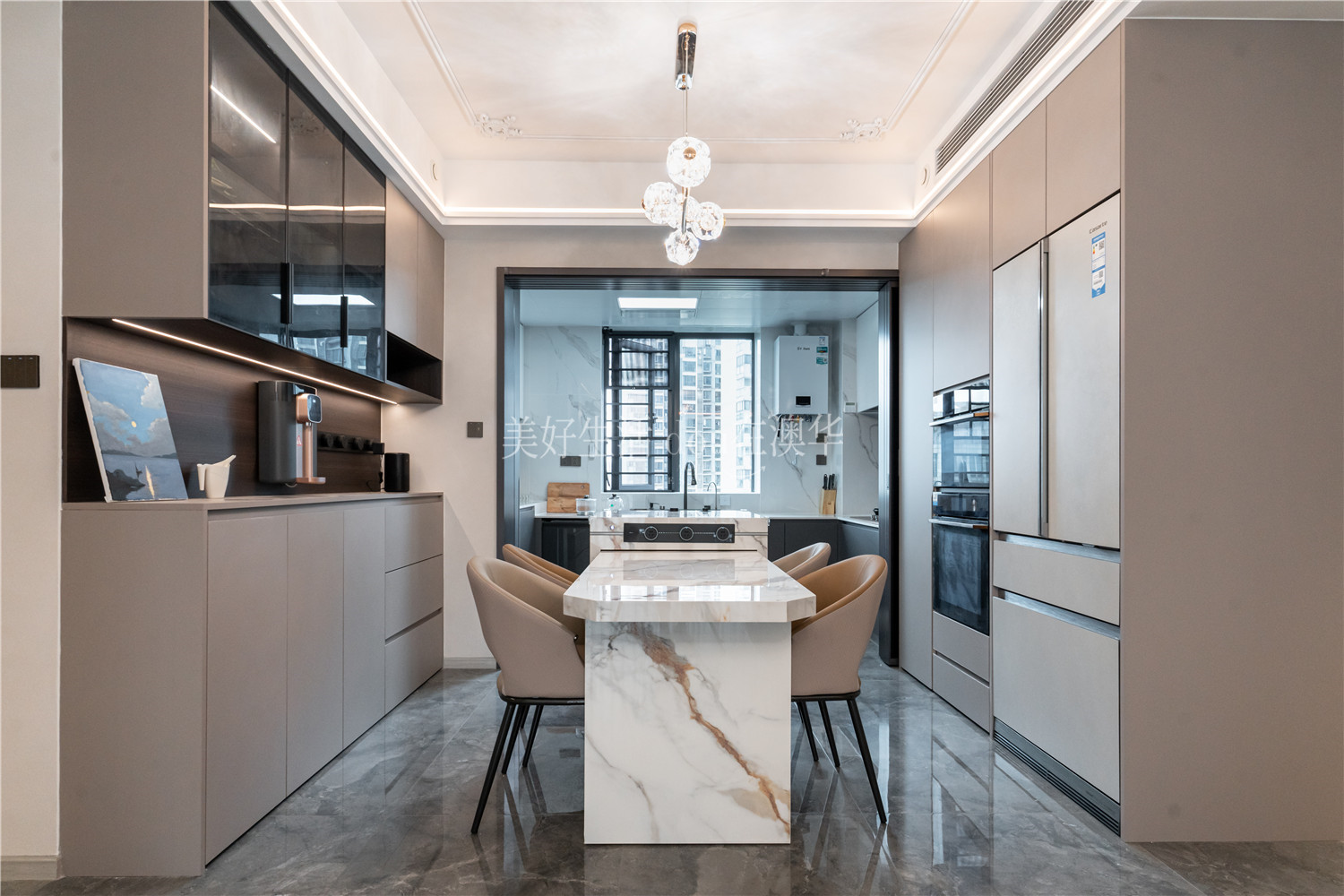 融創玖璽臺132㎡,武漢裝修設計