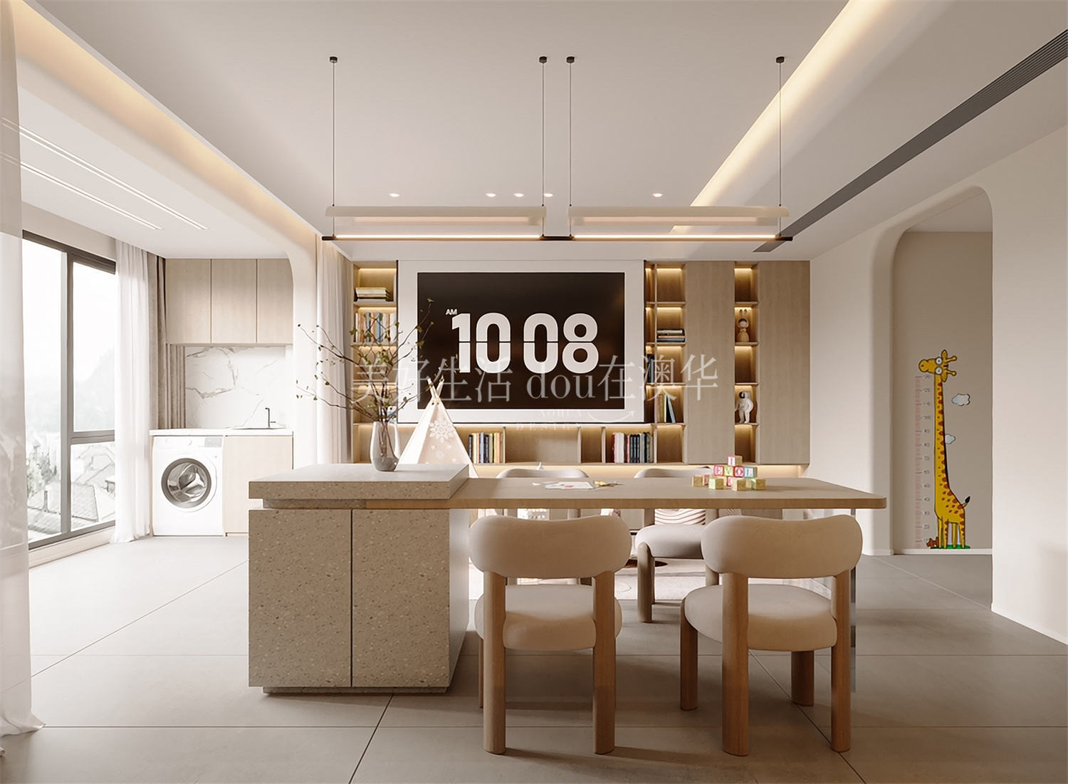 綠地新都會191㎡,綠地新都會裝修效果圖,武漢裝修設計