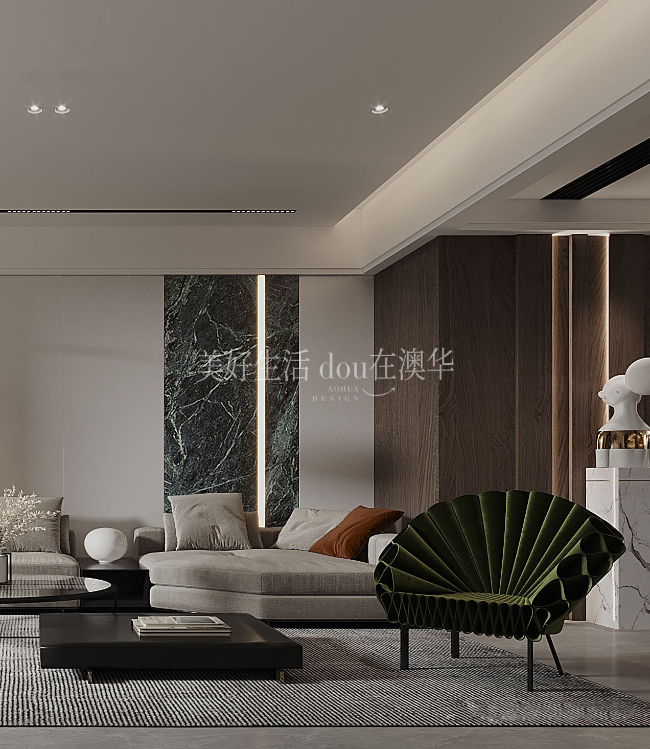 融創望江府133㎡,融創望江府裝修效果圖,武漢室內裝修