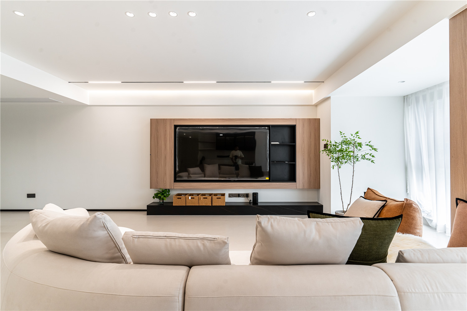 中交越秀知園裝修,意式極簡(jiǎn),武漢裝修設(shè)計(jì)