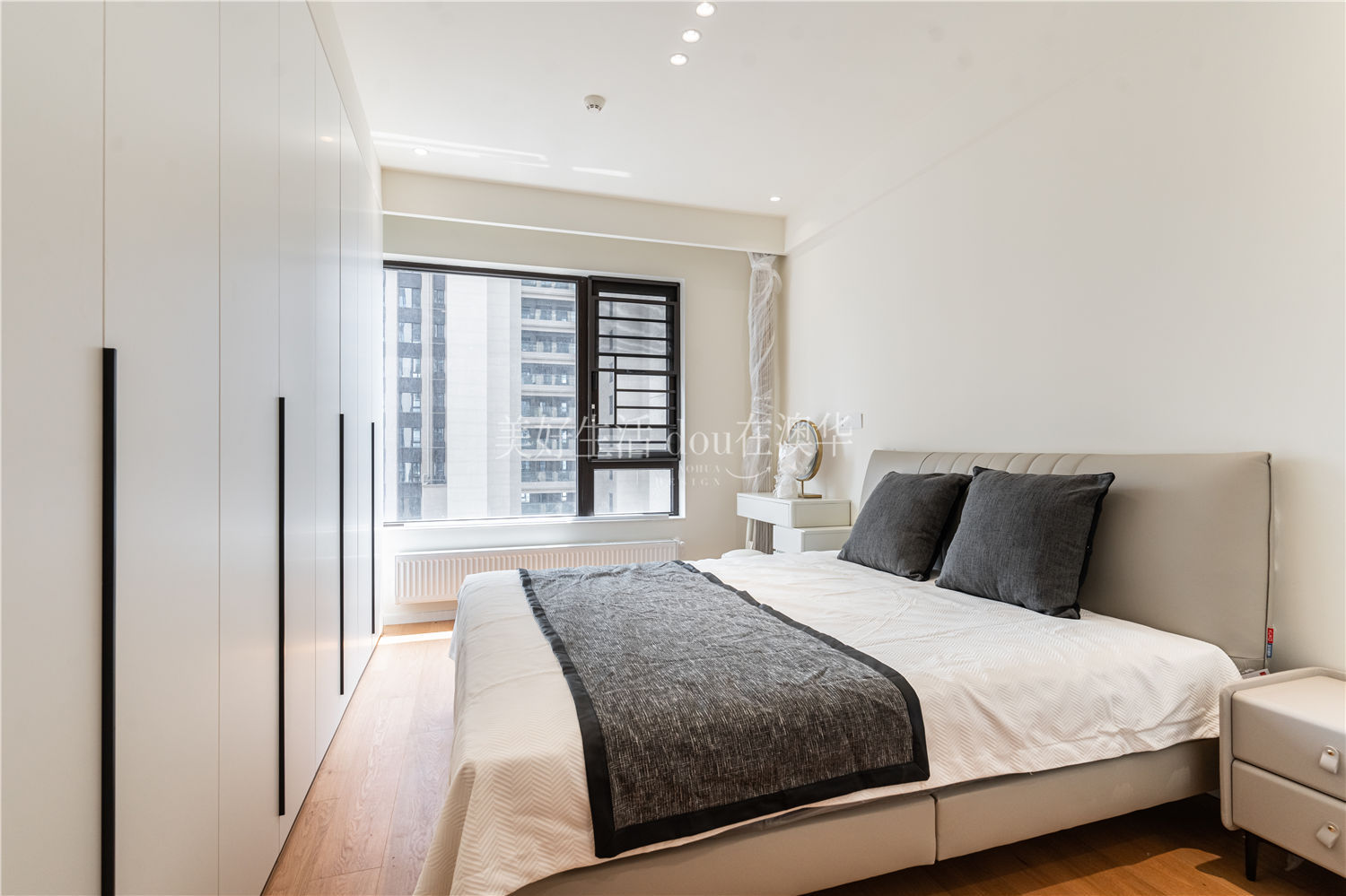 華發中城薈中央首府裝修,武漢裝修設計,現代原木風裝修