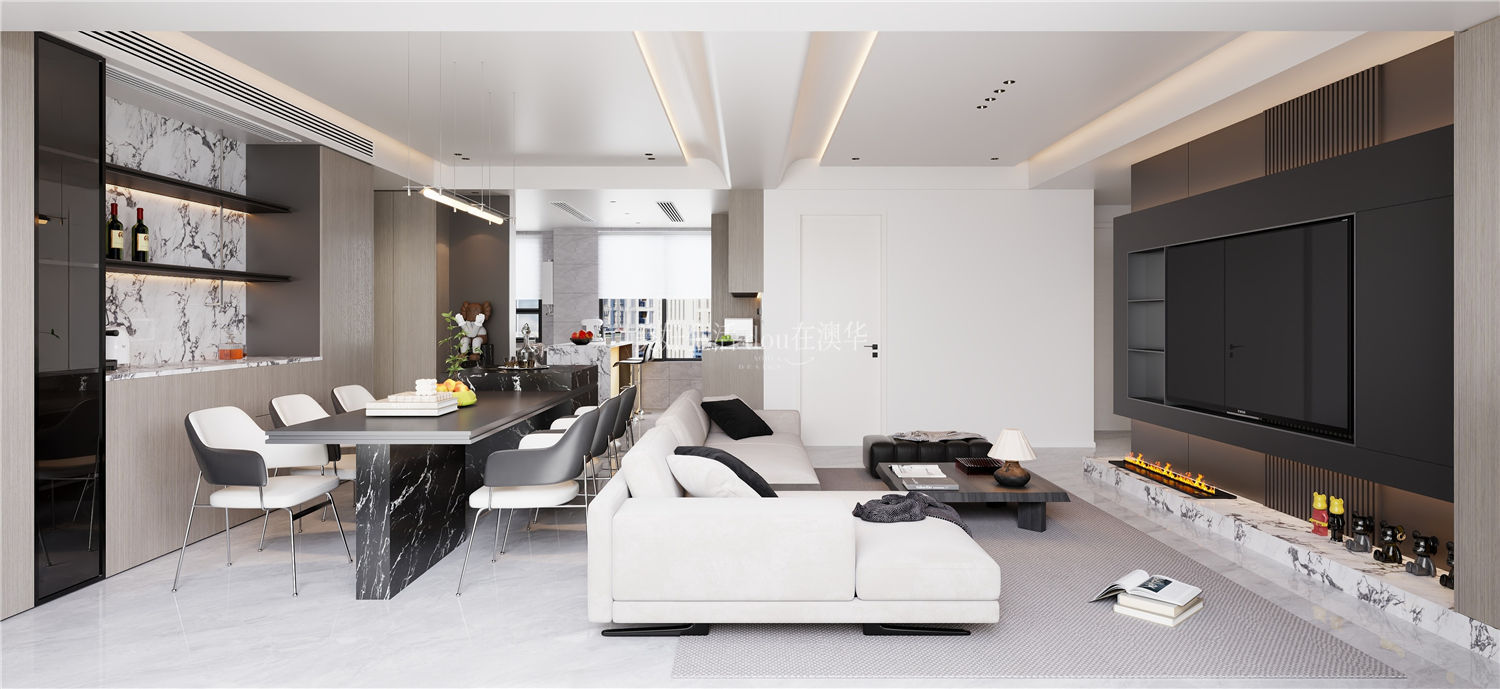 華發(fā)都薈天地裝修效果圖