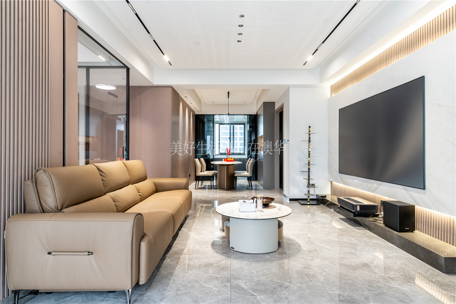 月亮灣壹號裝修,現代風格,武漢室內裝修