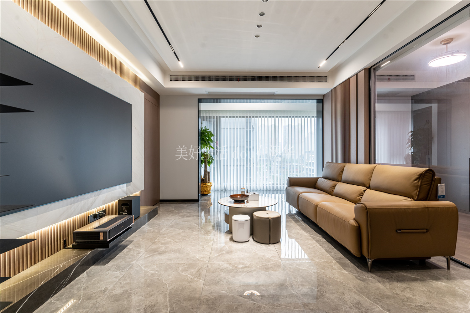 月亮灣壹號裝修,現代風格,武漢室內裝修