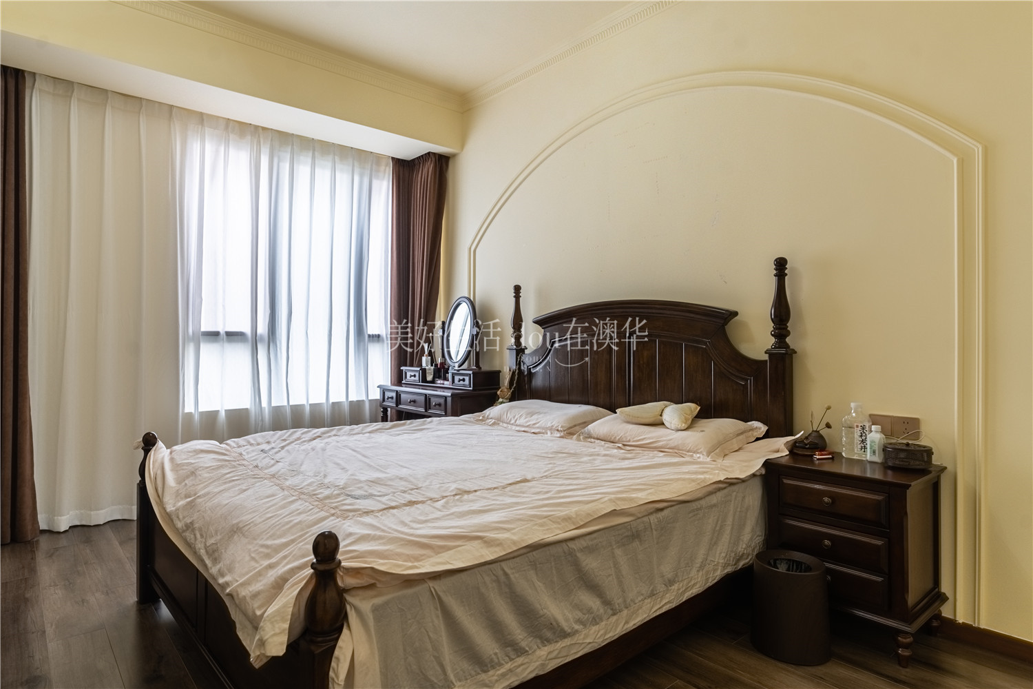 鵬湖灣裝修,美式復古,武漢裝修設計