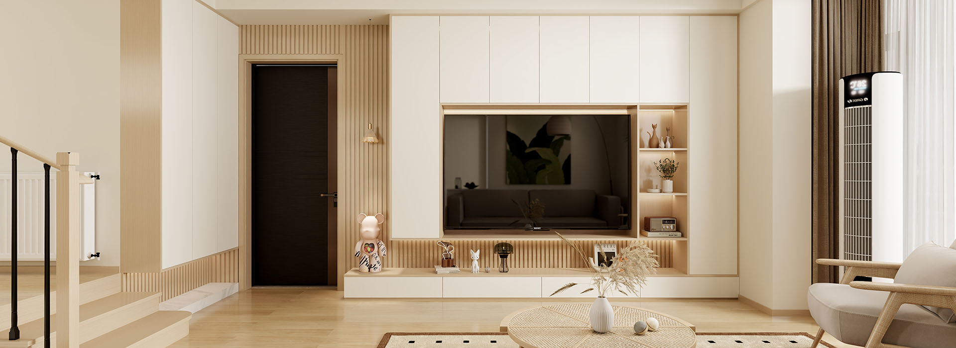 奶油原木,武漢室內(nèi)設(shè)計