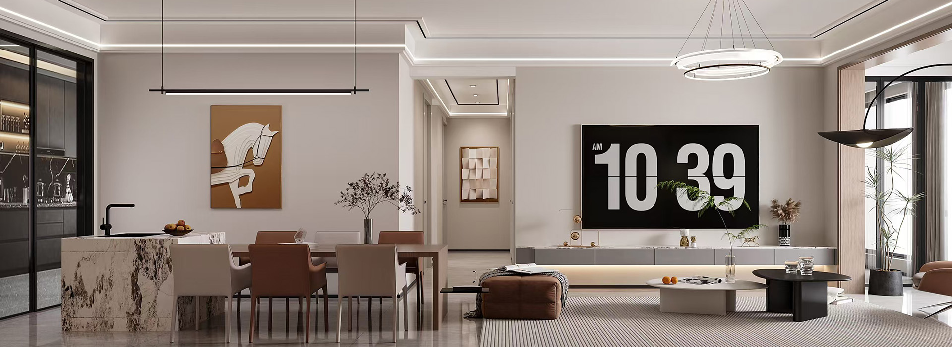 萬科金域時代,現代極簡