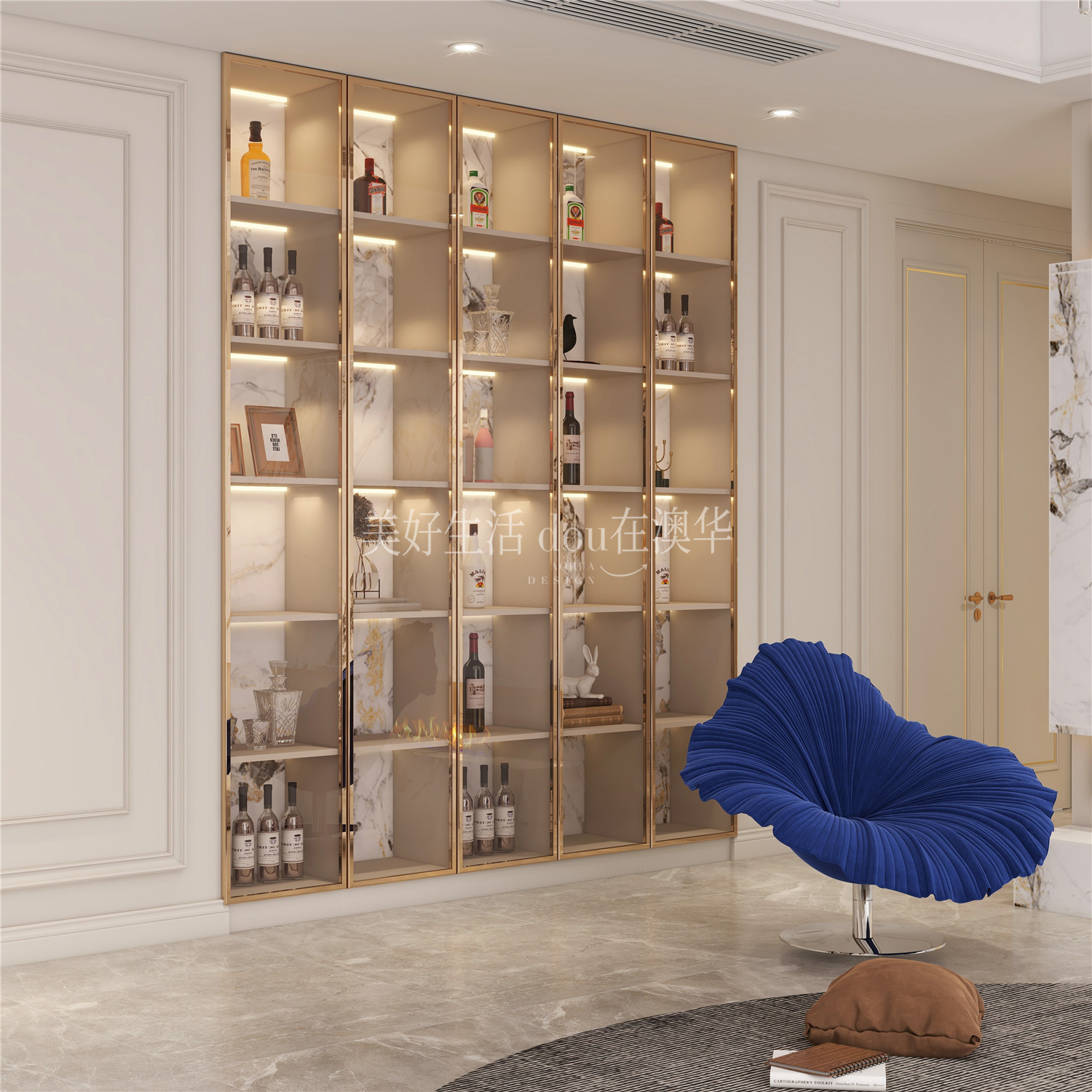 城投聯投譽江南裝修,法式輕奢