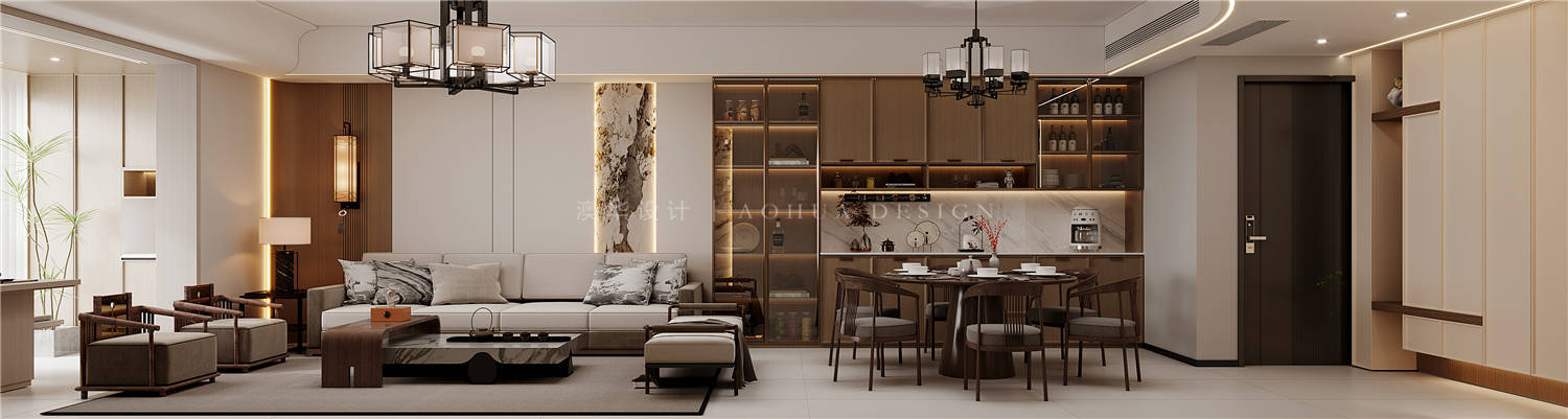 新中式,舊房翻新