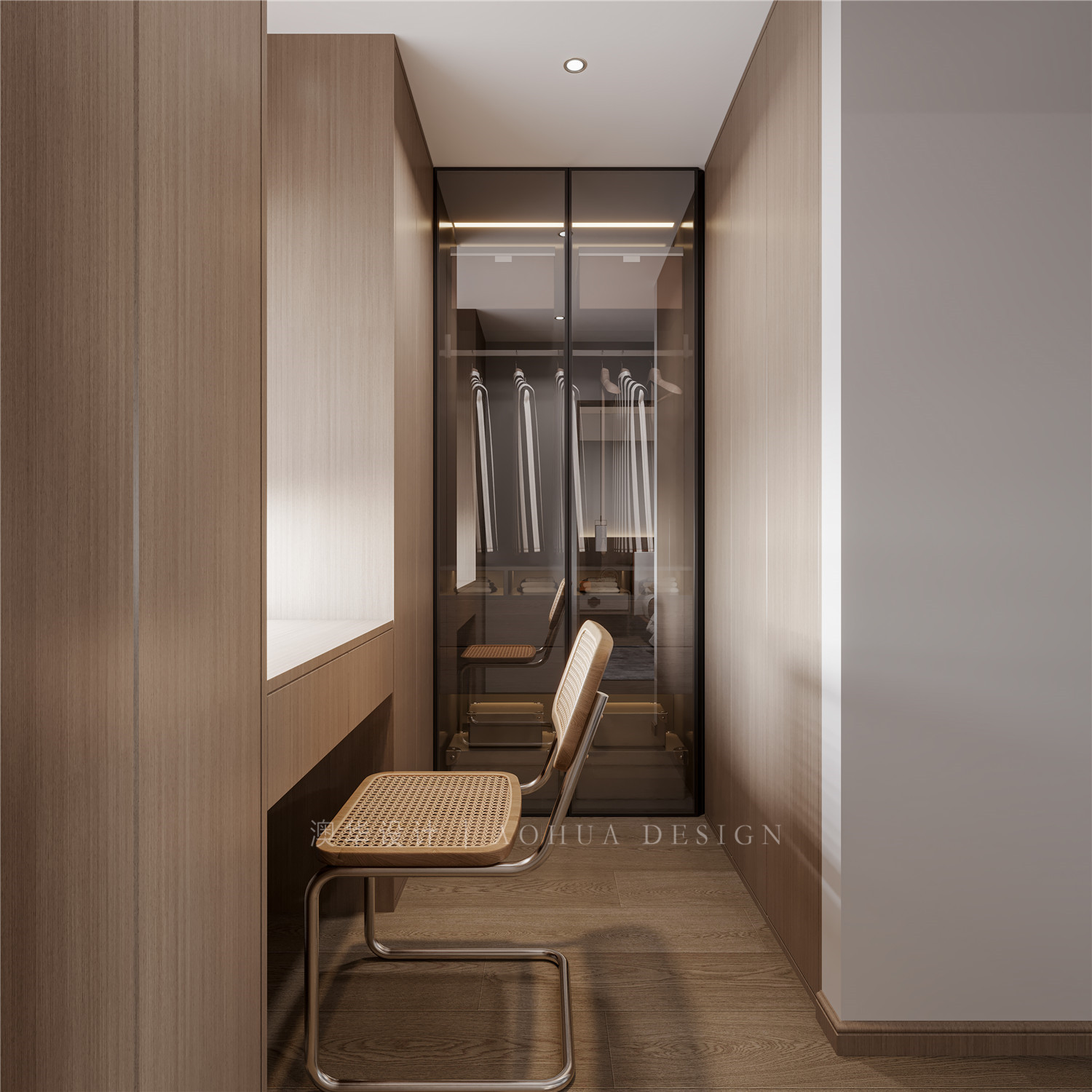 現(xiàn)代中式,武漢別墅裝修