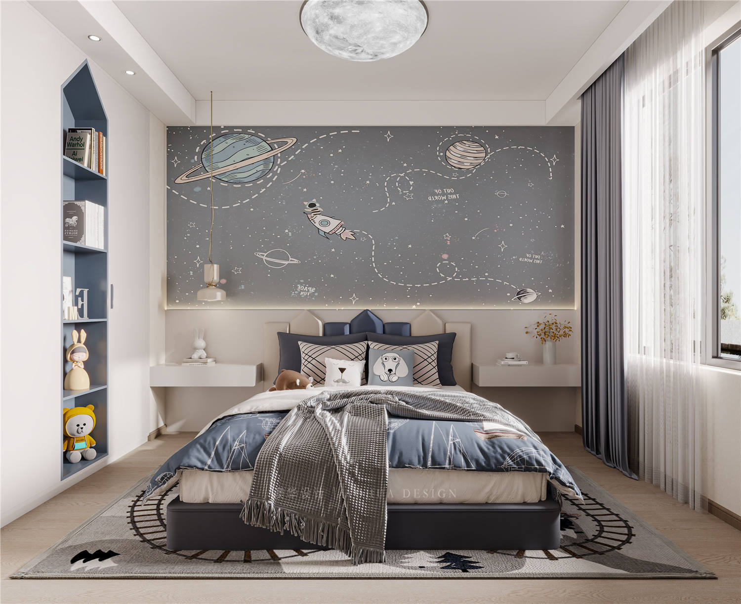 新城璞樾門第裝修,現代中式