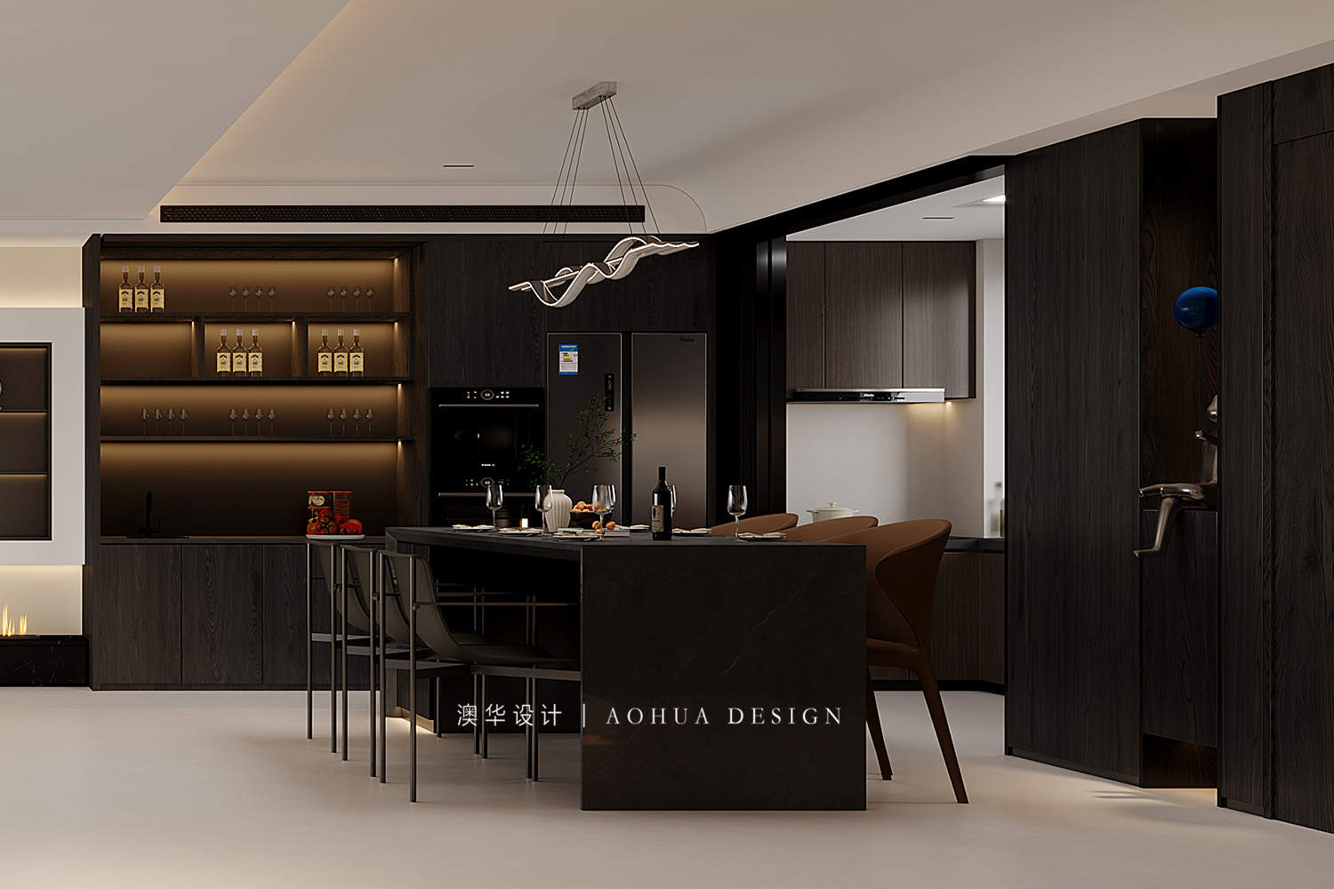 中國鐵建花語汀瀾裝修,意式極簡