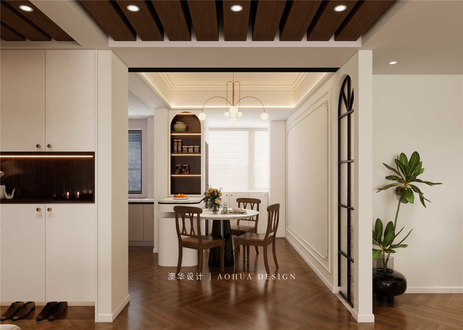 東湖風光裝修,美式風格