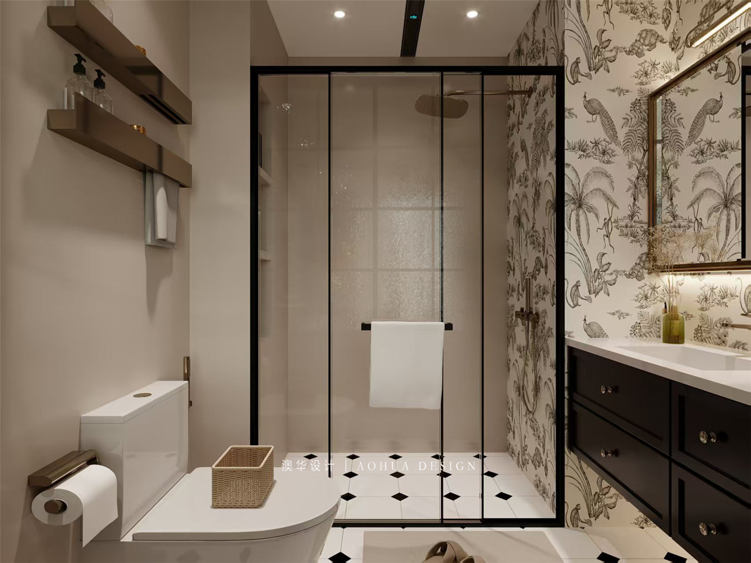 華僑城原岸裝修,美式風(fēng)格