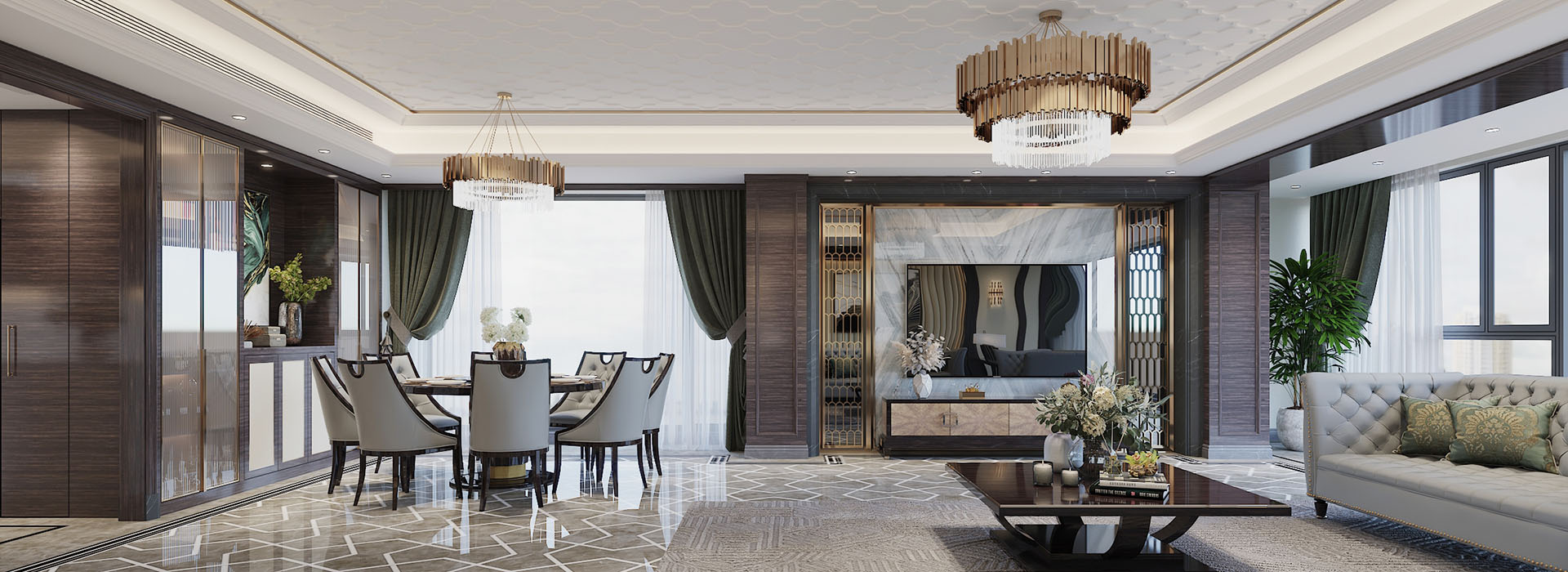 聯投中心裝修,現代風裝修