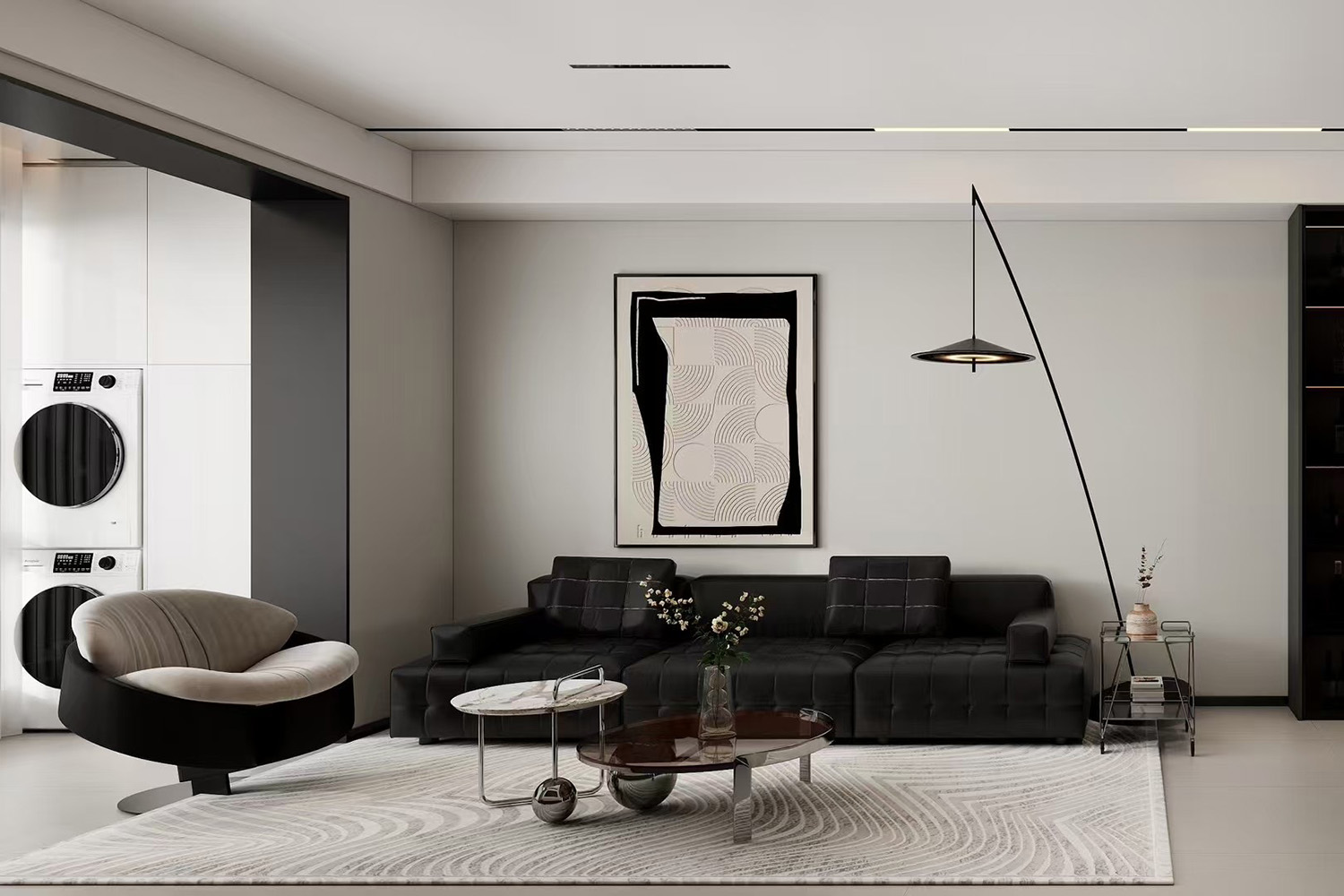 華僑城歡樂天際裝修,現(xiàn)代極簡