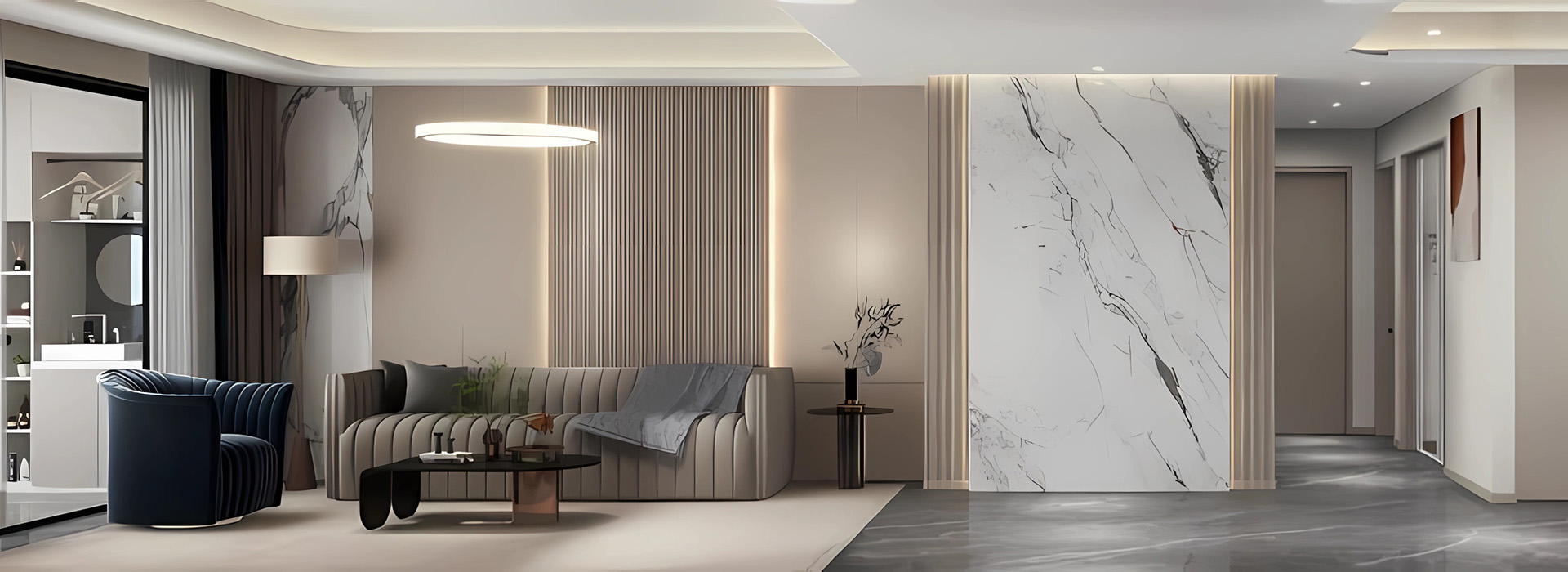 華發中央首府裝修,現代風格