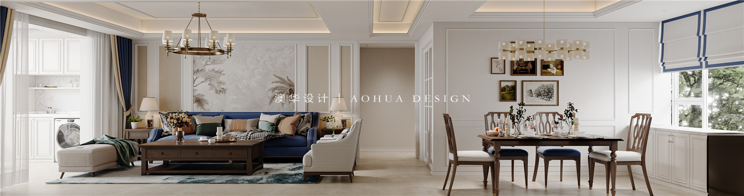 百瑞景裝修,美式風格