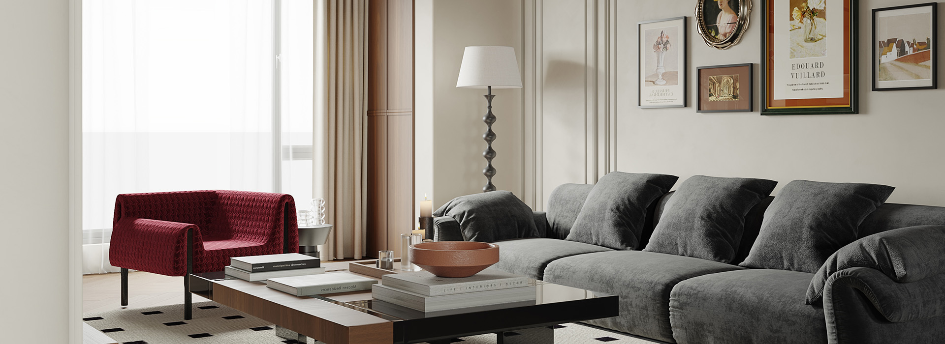 復(fù)地東湖國(guó)際裝修,法式復(fù)古