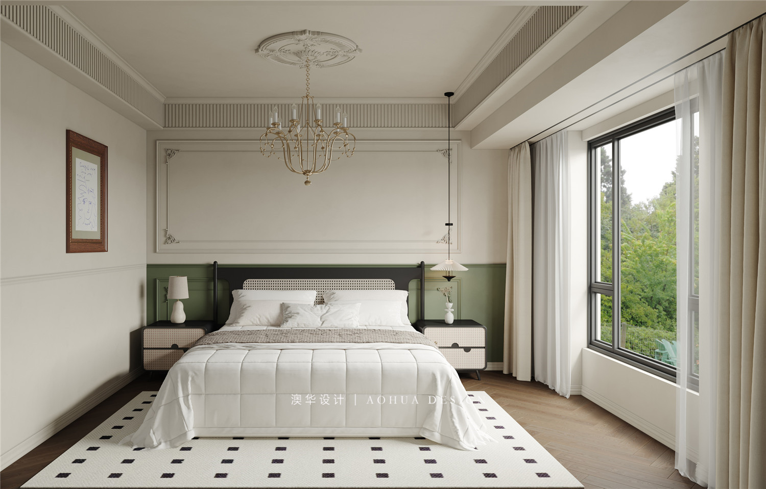 復(fù)地東湖國(guó)際裝修,法式復(fù)古