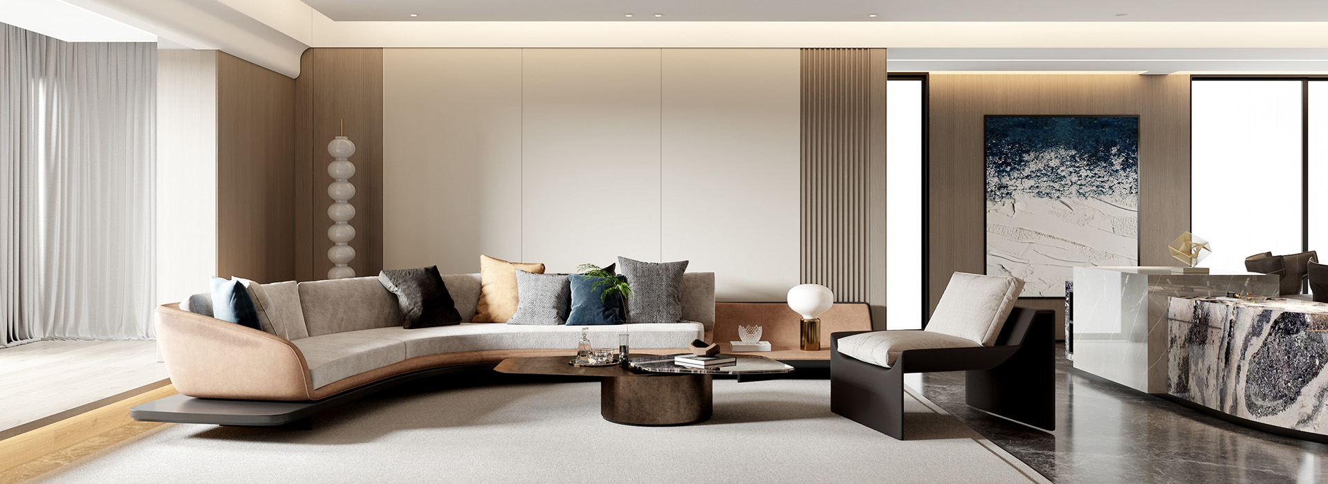 世紀(jì)江尚裝修,現(xiàn)代風(fēng)格