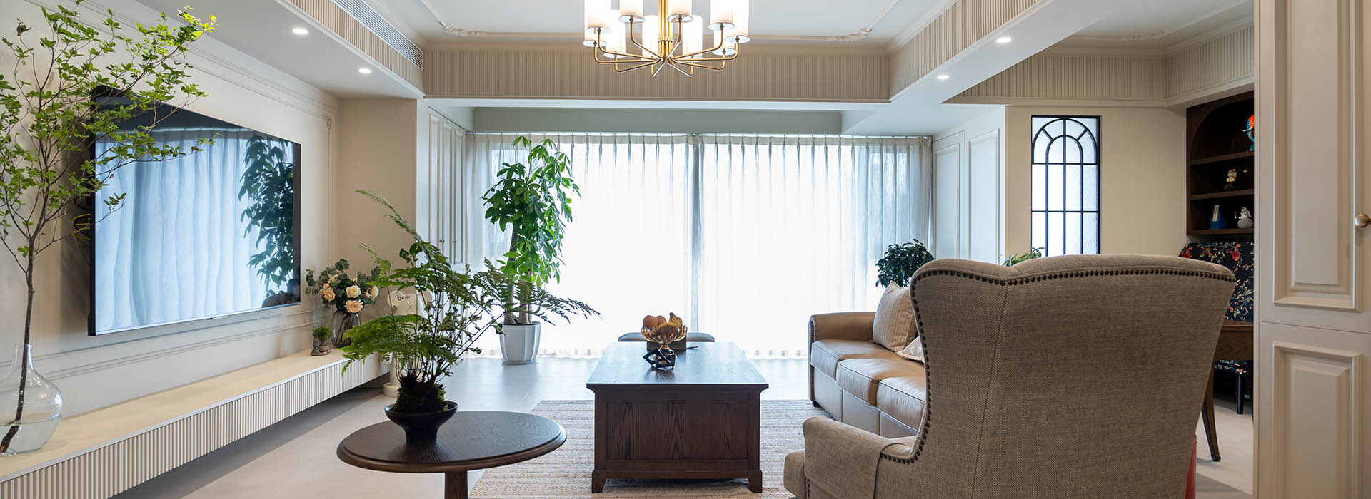 廣電光谷家裝修,法式風格