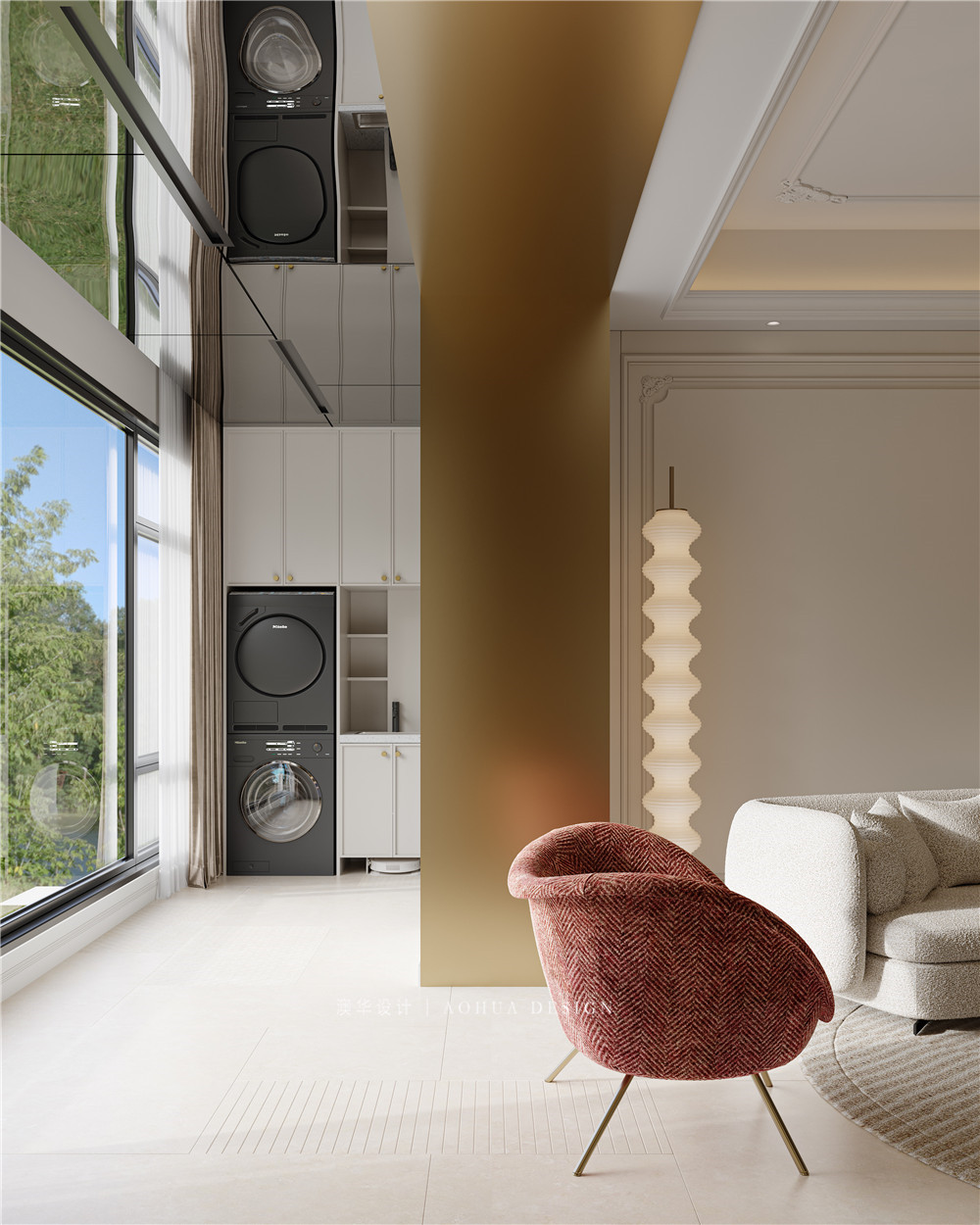 月亮灣壹號裝修,大平層裝修