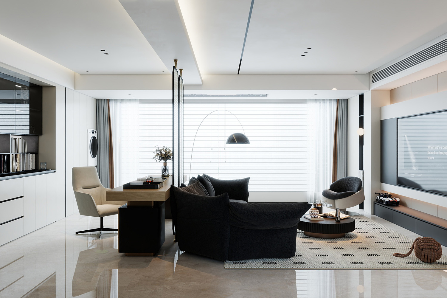 華發(fā)都薈天地裝修,現(xiàn)代風(fēng)格