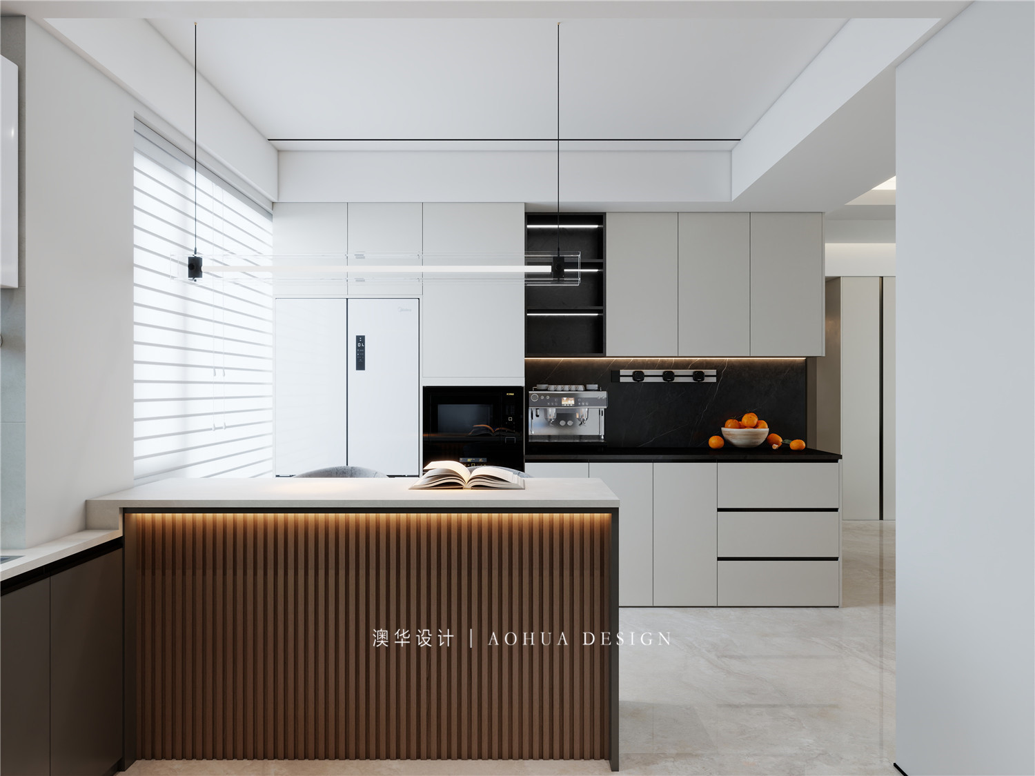 華發都薈天地裝修,現代風格裝修