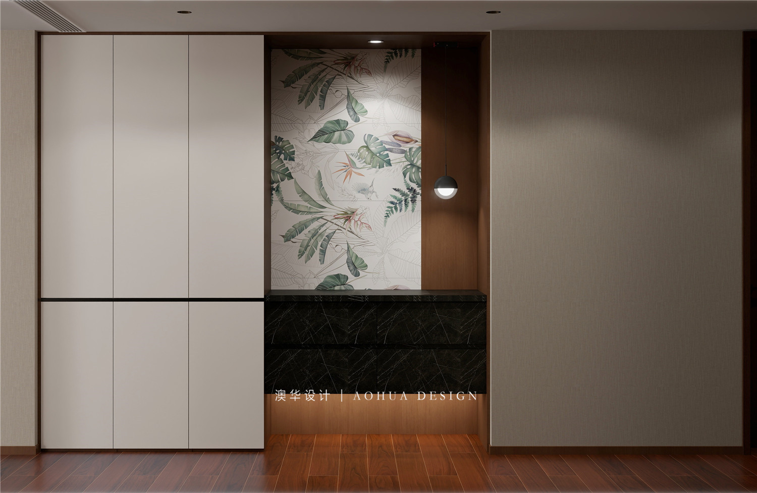 光谷創(chuàng)新天地裝修,大平層裝修