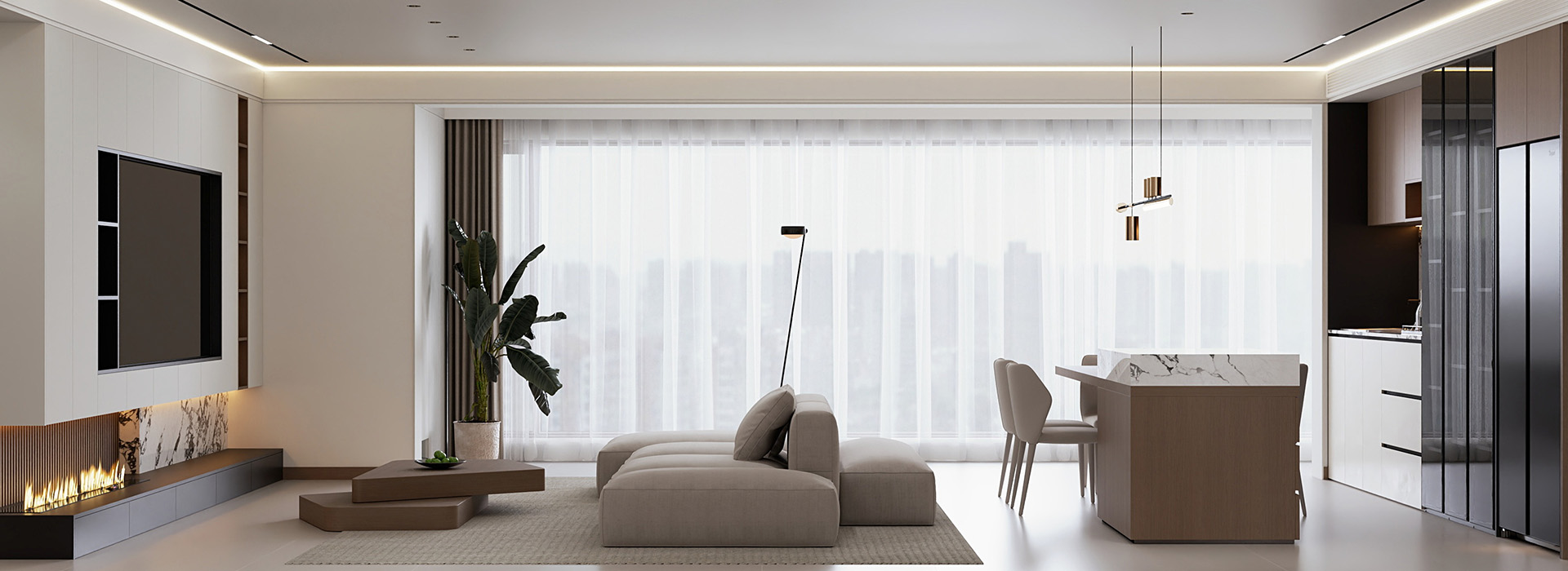 美聯奧公館裝修,現代風格裝修