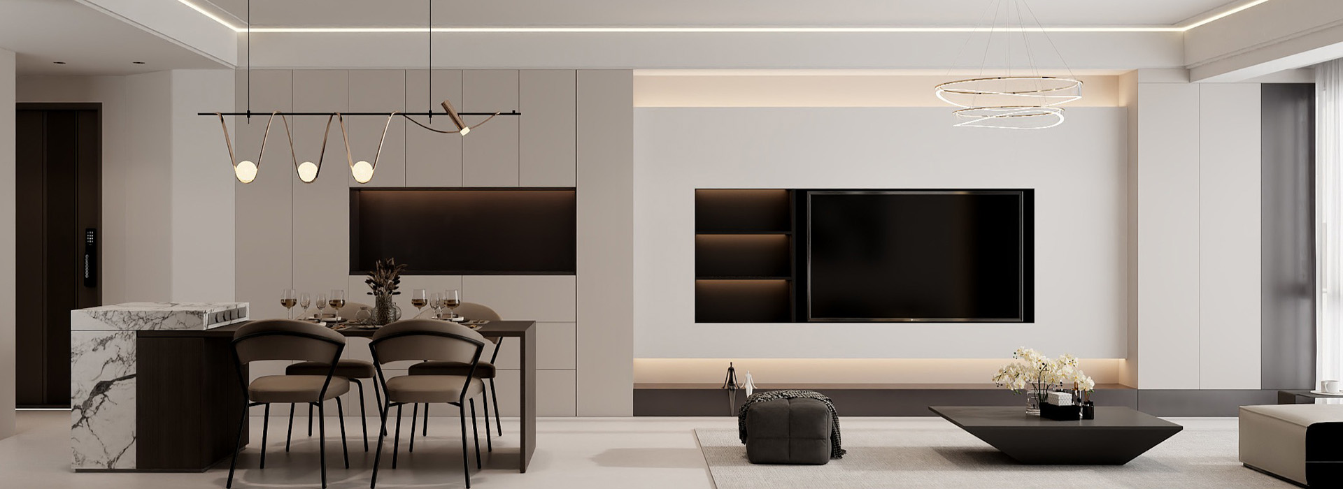 棉花雅苑裝修,現(xiàn)代風格