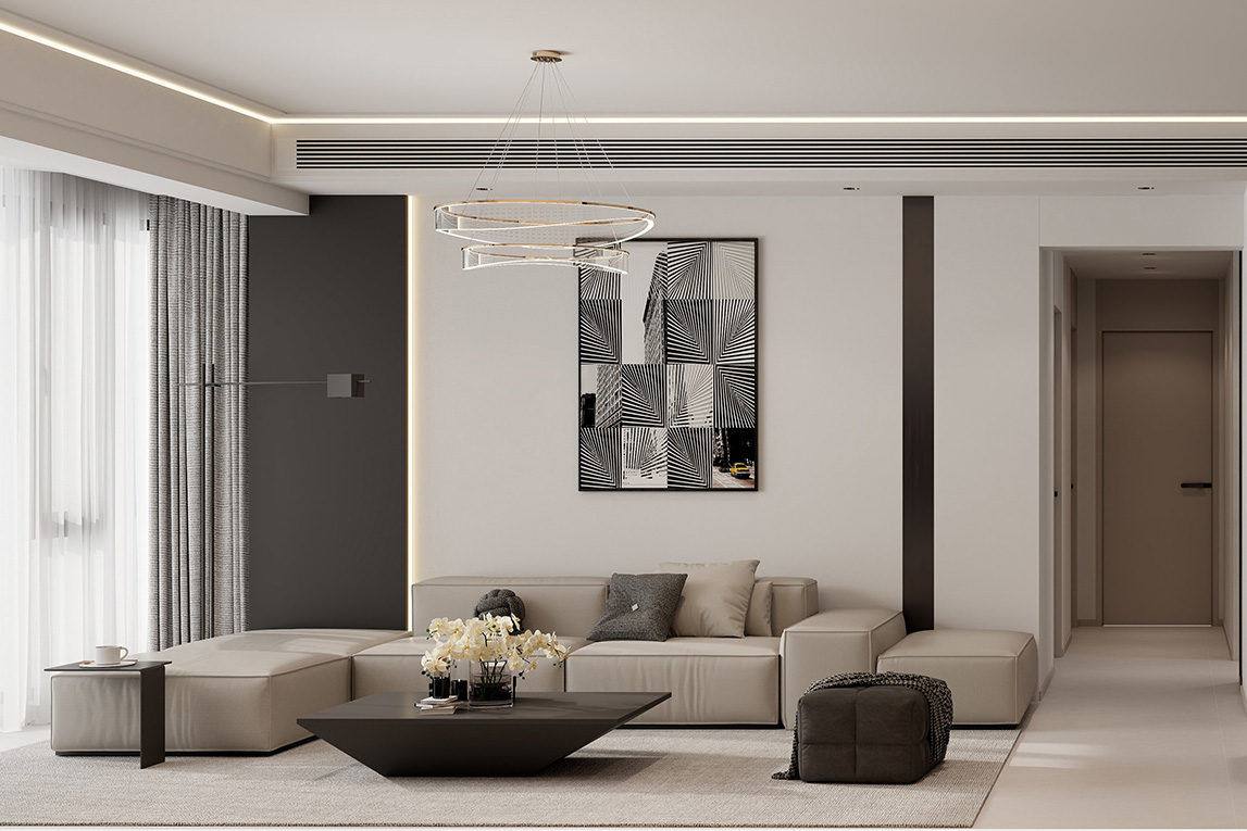 棉花雅苑裝修,現(xiàn)代風格