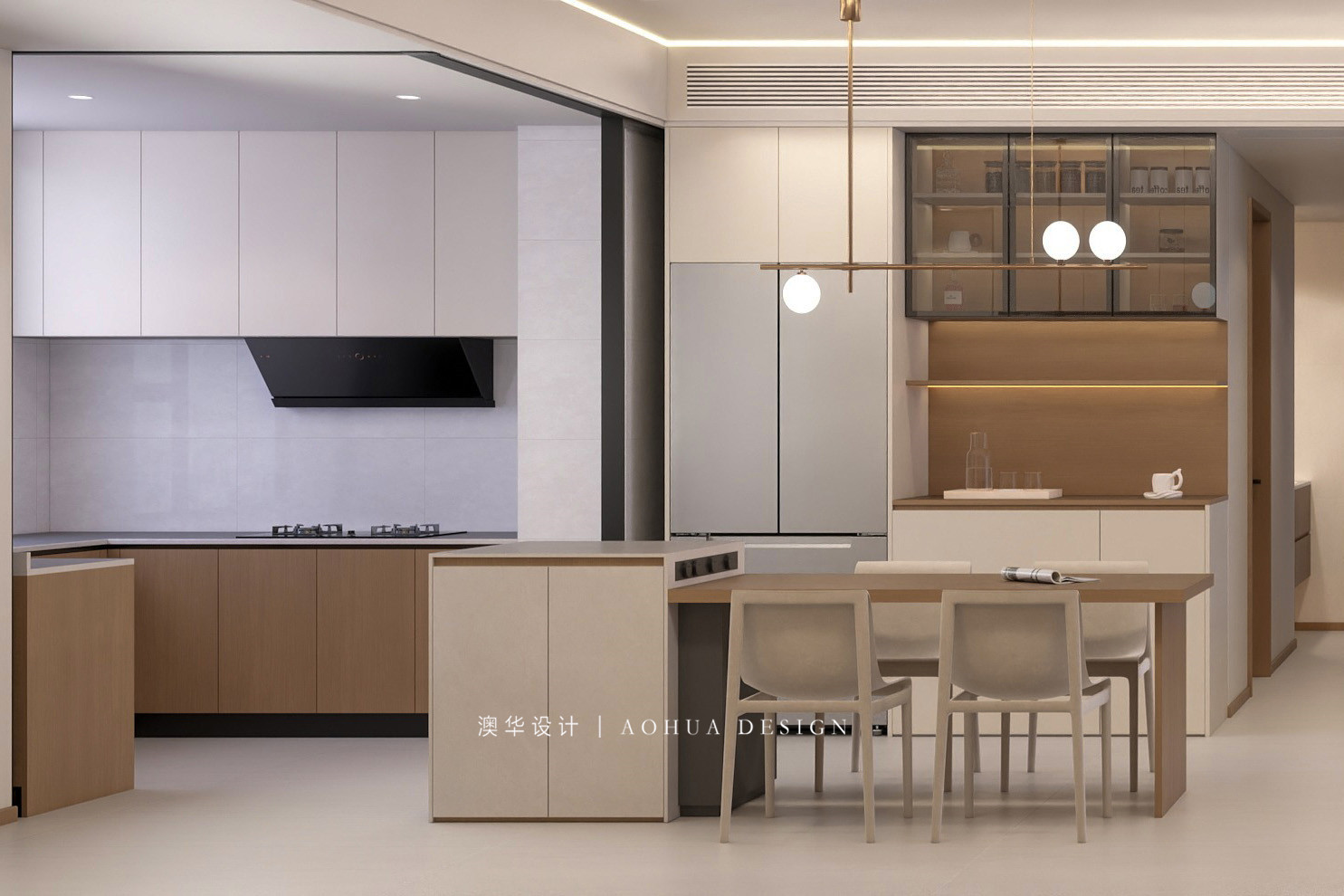 樾景臺(tái)裝修,現(xiàn)代原木風(fēng)格