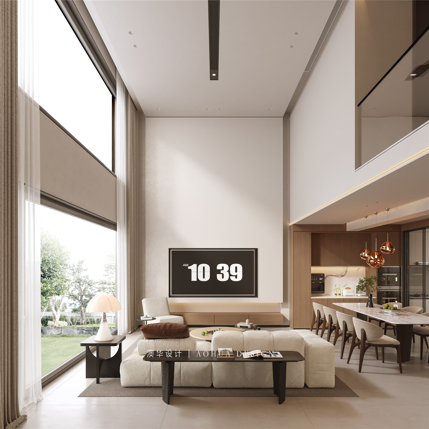 原木風設計,武漢別墅裝修