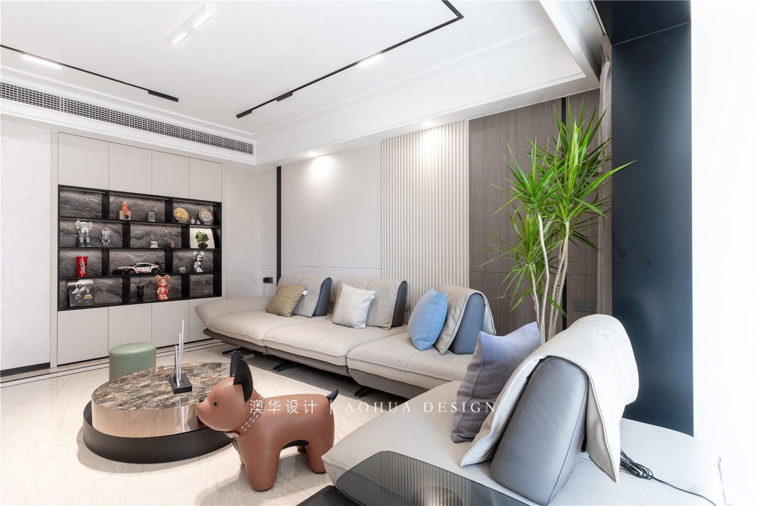 萬科漢口傳奇裝修,現(xiàn)代輕奢風(fēng)格